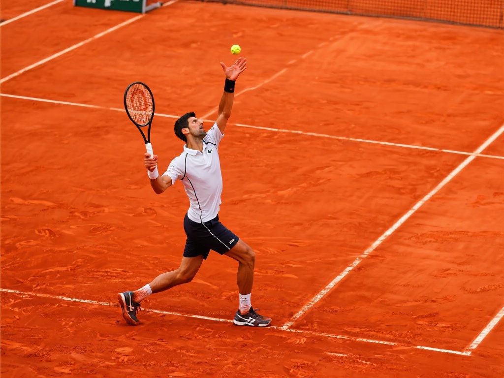 法国网球公开赛的最大特色莫过于其特殊的红