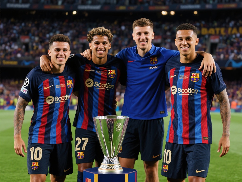 新赛季的号角已经吹响，巴萨能否凭借新援的