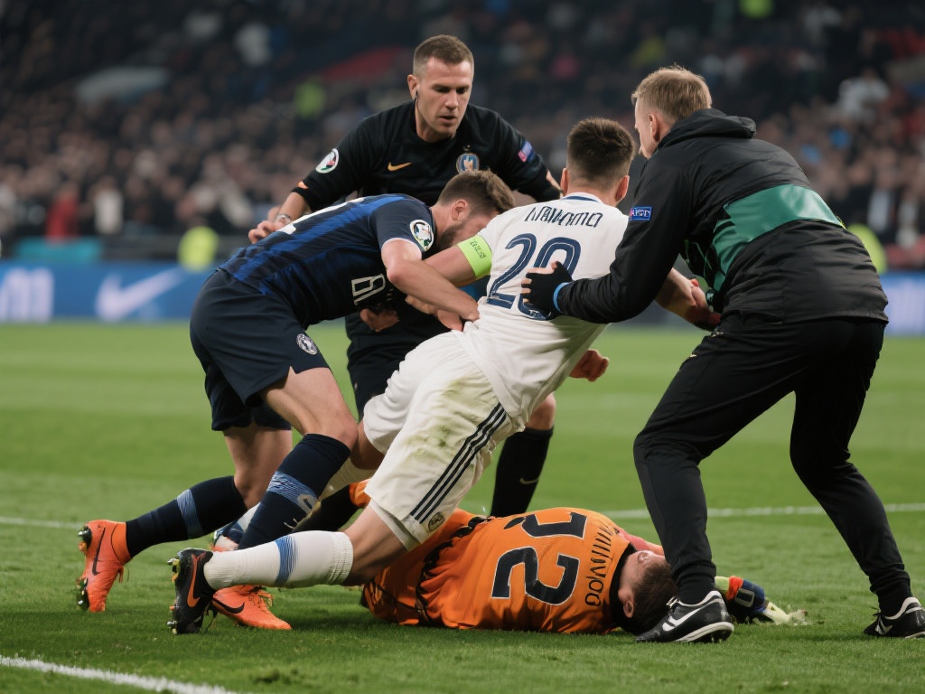 英超赛场悲剧,断腿球员获全场观众祈福 这起事件不仅让人们对足球运动中高频率的受